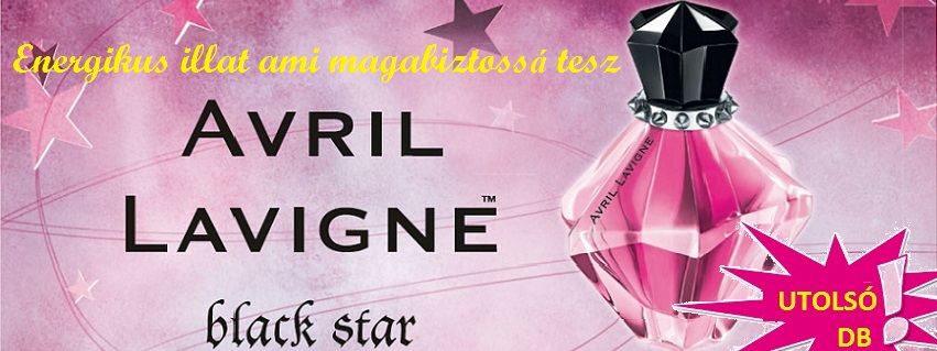 Avril Lavigne Black Star  Avril Lavigne Black Star parfüm  Avril Lavigne Black Star női parfüm  női parfüm  férfi parfüm  parfüm spray  parfüm  eladó  ár  árak  akció  vásárlás  áruház  bolt  olcsó  parfüm online  parfüm webáruház  parfüm ritkaságok