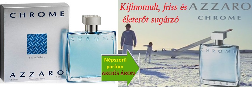 Azzaro Chrome férfi parfüm