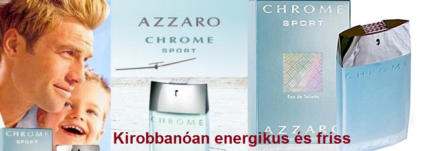 Azzaro Chrome Sport frfi parfm
