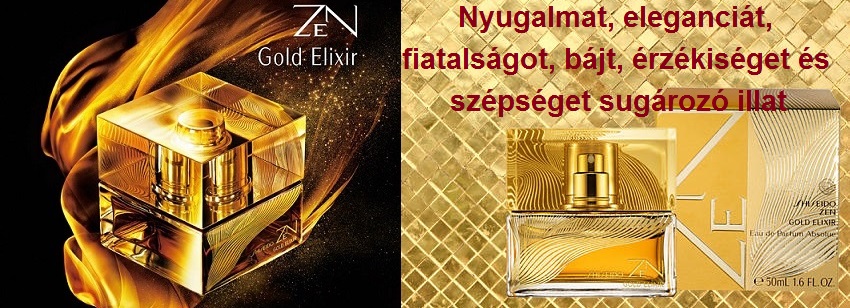 Shiseido Zen Gold Elixir női parfüm