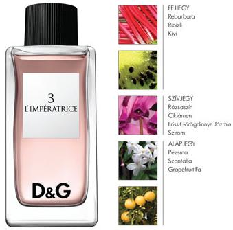 Dolce & Gabbana D&G 3 L Imperatrice n�i parf�m  100ml EDT