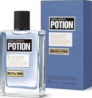 Dsquared2 Potion Blue Cadet f�rfi parf�m  100ml EDT (Teszter) Ritkas�g!