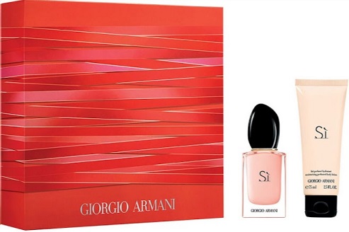 Giorgio Armani Si Fiori női parfümszett 30ml EDP + 75ml testápoló Különleges Ritkaság!