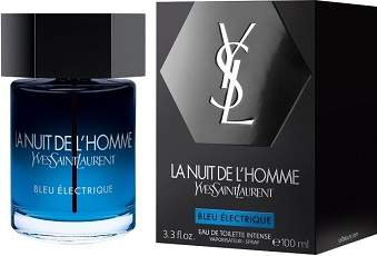 Yves Saint Laurent La Nuit De L Homme Bleu Électrique Intense férfi parfüm 100ml EDT (Teszter) Különleges Ritkaság! Utolsó Db-ok!