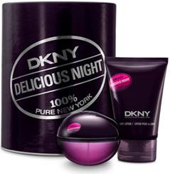 Donna Karan Be Delicious Night női parfüm szett (50ml EDP parfüm + 100ml-es testápoló)