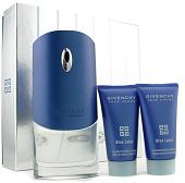 Givenchy Blue Label férfi parfüm szett  (100ml EDT parfüm + 75ml-es after shave) balzsam + tusfürdő)