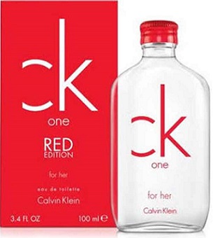Calvin Klein CK One Red Collector Edition női parfüm  50ml EDT Különleges Ritkaság!