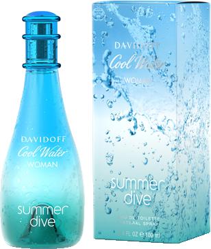 Davidoff Cool Water Summer Dive női parf�m  100ml EDT