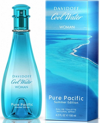 Davidoff Cool Water Pure Pacific n�i parf�m  100ml EDT Ritkas�g!