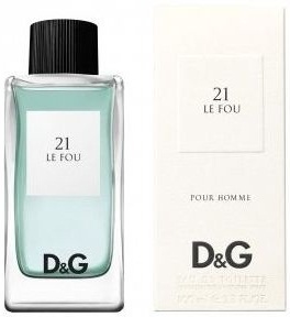 Dolce Gabbana 21 Le Fou f�rfi parf�m 100ml EDT (Teszter) K�l�nleges Ritkas�g!