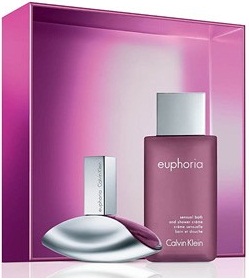 Calvin Klein Euphoria női parfüm szett (50ml EDT parfüm + 100ml-es tusfürdő)