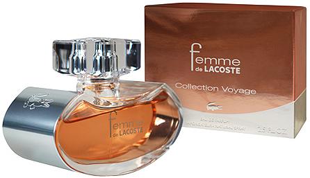 Lacoste Femme de Lacoste Collection Voyage női parfüm  75ml EDP