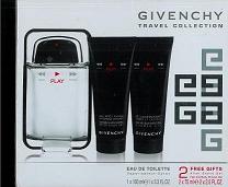 Givenchy Play férfi parfüm szett  (100ml EDT parfüm + 75ml-es after shave balzsam + tusfürdő)