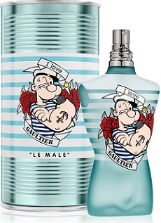 Gaultier Le Male Popeye frfi parfm 125ml Eau Fraiche Ritkasg!