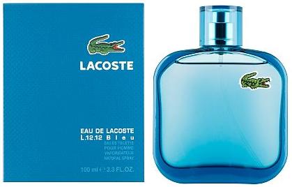 Lacoste L.12.12. Bleu Powerful Új Kiadás! férfi parfüm  100ml EDT Ritkaság!