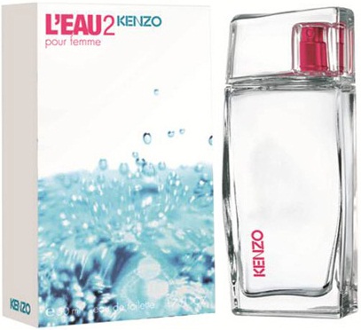 Kenzo L Eau 2 Kenzo pour Femme n�i parf�m 100ml EDT (Teszter)