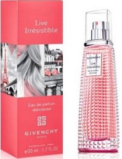 Givenchy Live Irrésistible Délicieuse női parfüm 75ml EDP (Teszter Kupakkal) Különleges Ritkaság! Utolsó Db Raktárról!