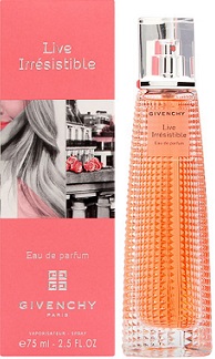 Givenchy Live Irresistible női parfüm  75ml EDP Kifutó Időszakos Akció!
