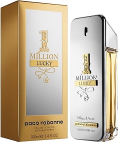 Paco Rabanne 1 Million Lucky férfi parfümszett 100ml EDT + 10ml mini+ 100ml tusf. Ritkaság!