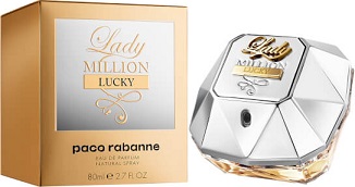 Paco Rabanne Lucky Lady Million n�i parf�mszett 80ml EDP + 10ml mini K�l�nleges Ritkas�g!