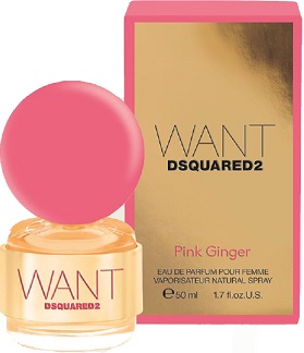 Dsquared2 Want Pink Ginger n�i parf�m 50ml EDP  K�l�nleges Ritkas�g!